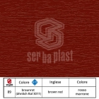Serbaplast-Colori-serramenti-PVC-Rosso-Marrone