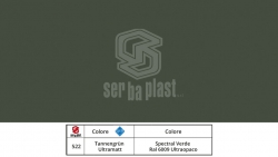 Serbaplast-Colori-serramenti-PVC-Spectral-Verde-Ral-6009-Ultraopaco